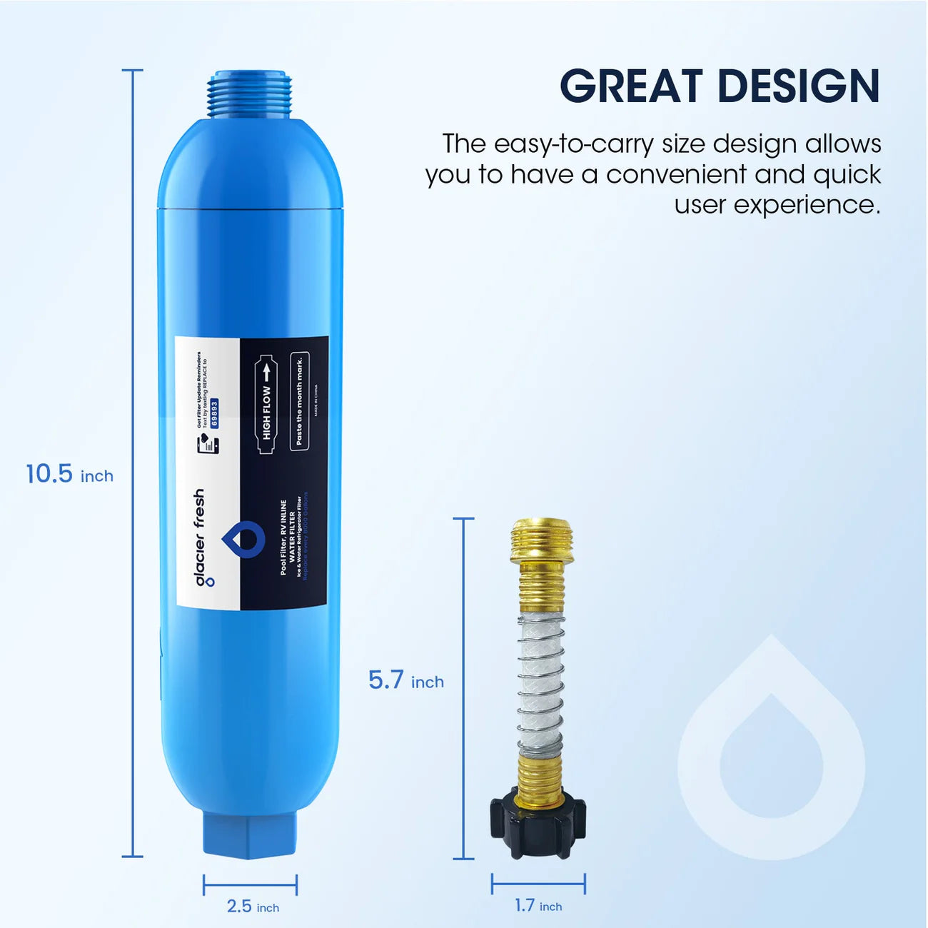 Carbon Water Filter Avanto Cold Plunges
