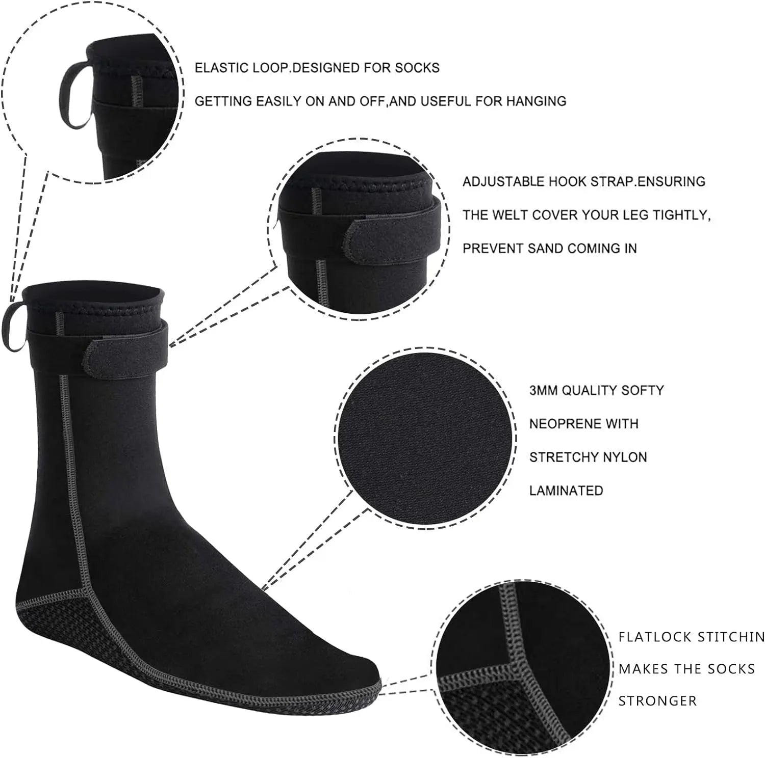 Avanto Neoprene Socks Avanto Cold Tubs